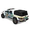 Bestop Supertop Truck Bed Cap 2  Black Diamond PVC Coated Sailcloth No Drill 77326-35 - alternate 6